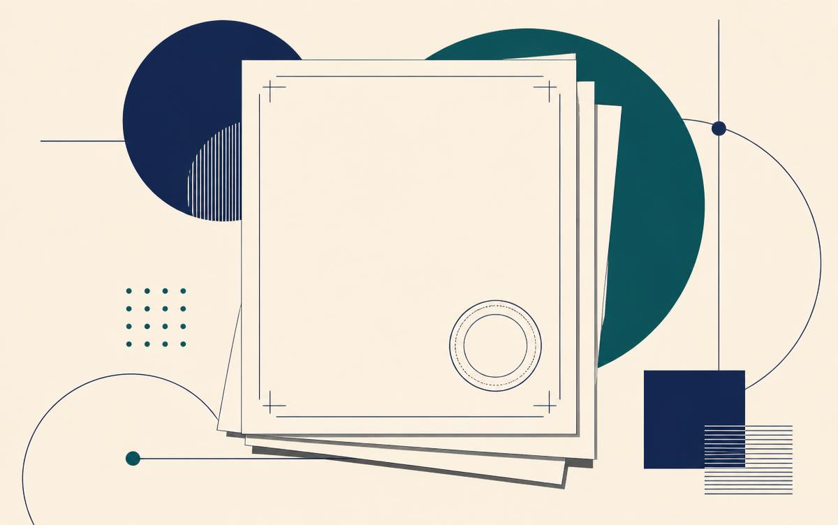 Editorial illustration of a document review desk representing regulatory scrutiny of trading promotions